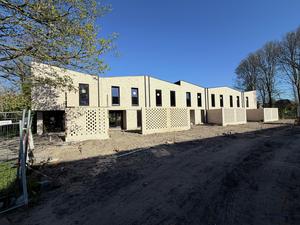 Voorgevel van nieuwbouw woning te Brugge (Assebroek) by Transparant Projects